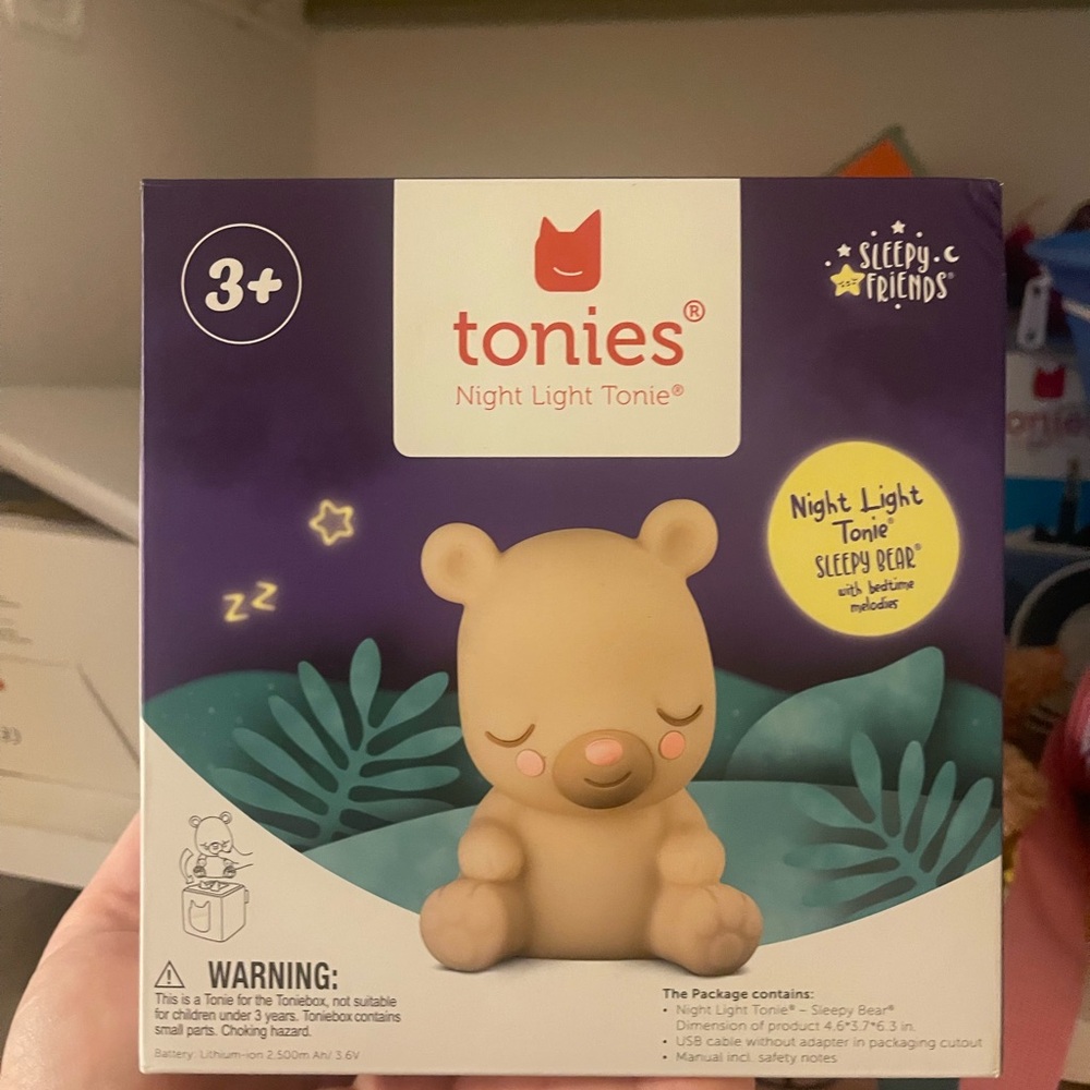 Night Light Tonie - Sleepy Bear in Beige